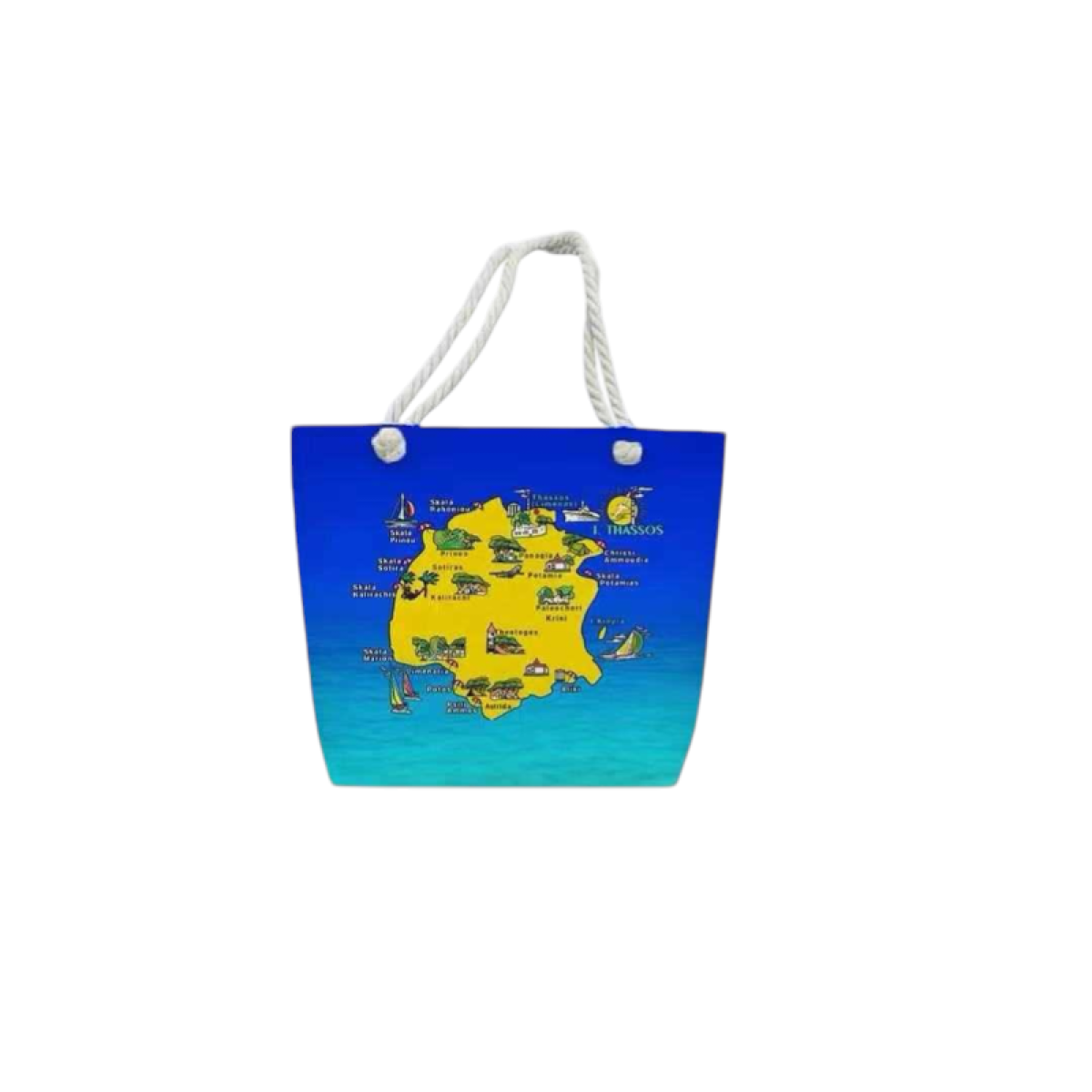 Τσάντα θαλάσσης τουριστική - Thassos - 48*37*13cm - 871934