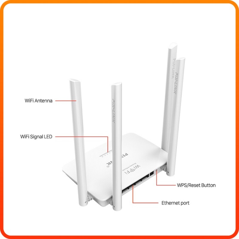 Ασύρματο Router Wifi - LV-WR08 - PIX-LINK - 880264