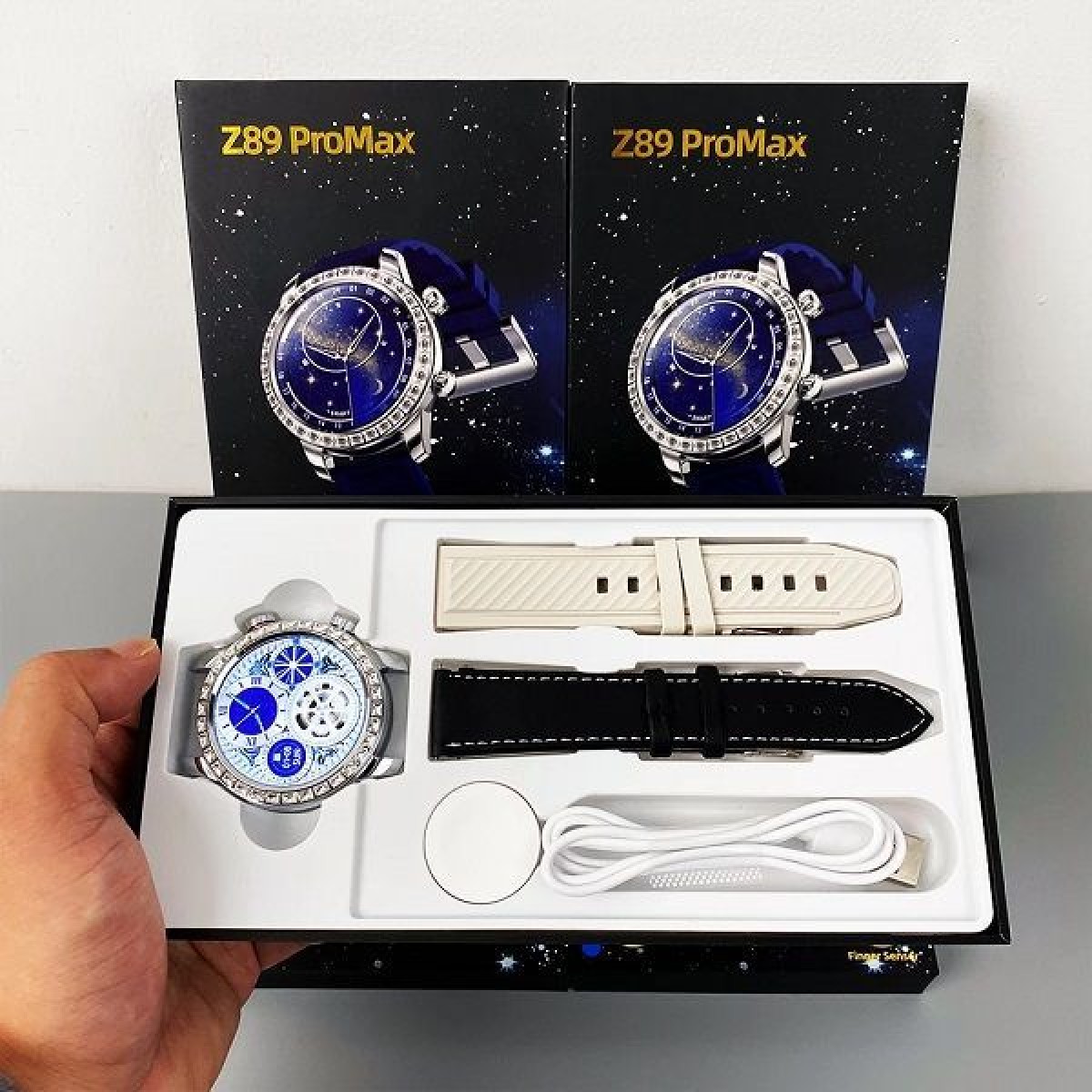 Smartwatch με 2 λουράκια - Z89 PRO MAX - 880785 - Grey