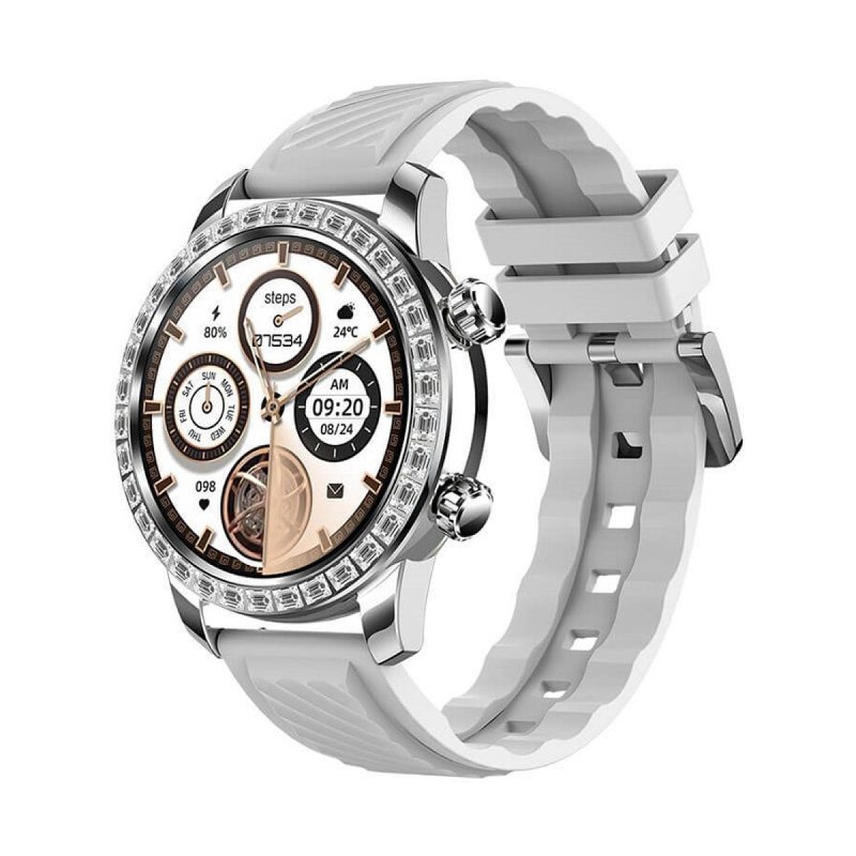 Smartwatch με 2 λουράκια - Z89 PRO MAX - 880785 - Grey