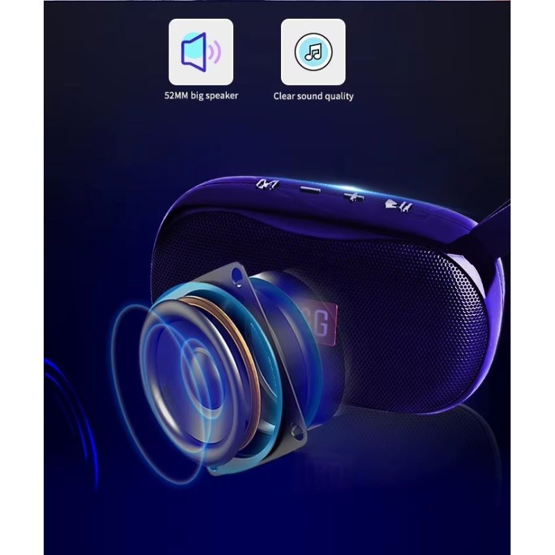 Ασύρματο ηχείο Bluetooth - TG173 - 887066 - Grey