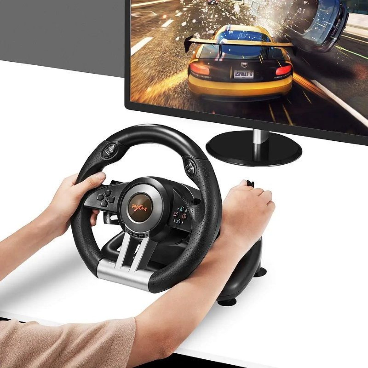 Σετ τιμονιέρα gaming με πετάλια - PXN-V3PRO - 901248