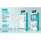 Καλώδιο φόρτισης & data - USB Type-C σε Type-C - Fast Charge - X176 - 3m - 60W - 901767