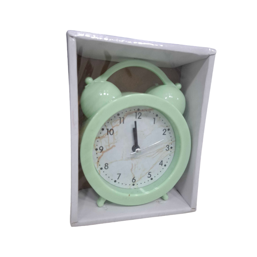 Επιτραπέζιο ρολόι - Ξυπνητήρι - 616D - 906168 - Green