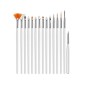 Σετ πινέλα μανικιούρ Nail Art - B272 15 - 15pcs - 910525