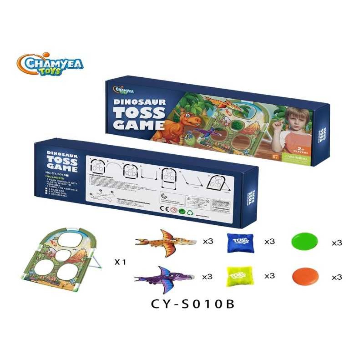 Παιχνίδι στόχου με σακιά άμμου - Toss Game - CY-S010B - 917190