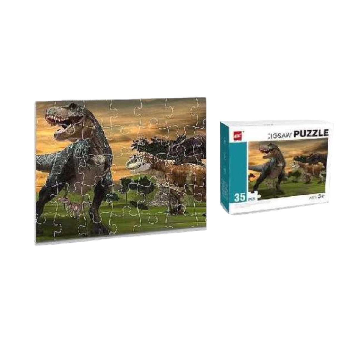 Παιδικό puzzle 35 κομματιών - Dinosaurs - GXF035-1335 - 917215