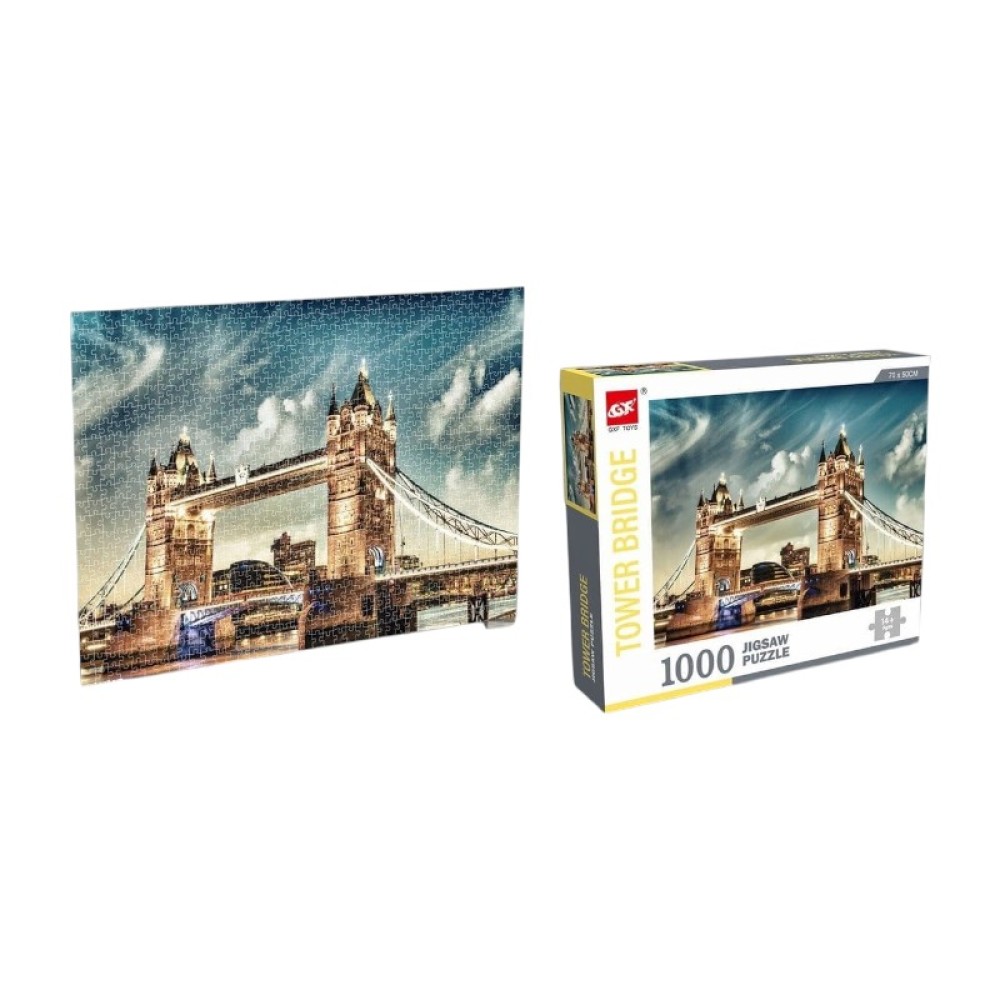 Puzzle 1000 κομματιών - Tower Bridge - GXF1000-22B1000 - 917222