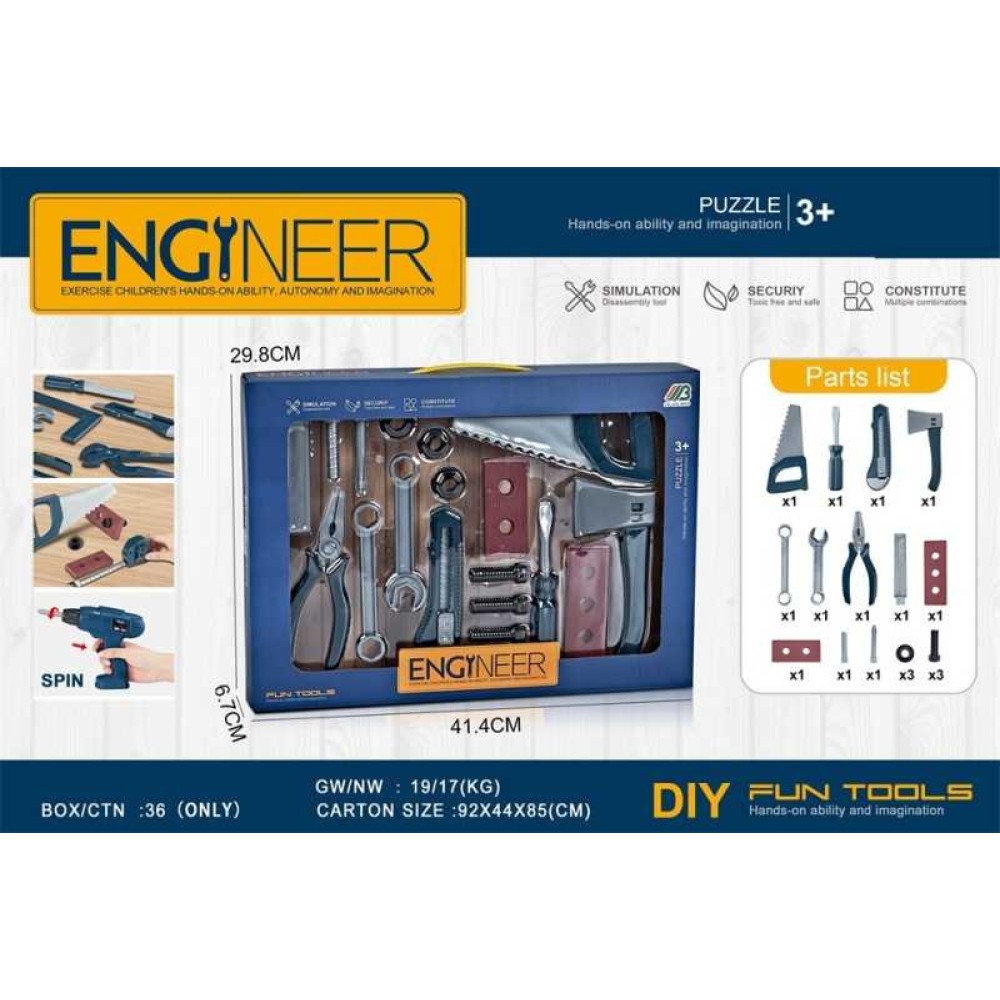 Παιδικό σετ εργαλείων - MT3-1 - 917223