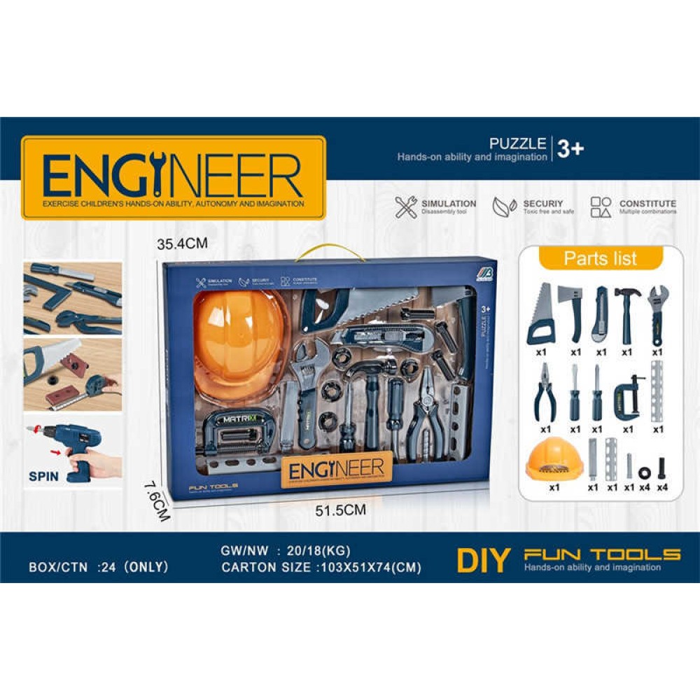 Παιδικό σετ εργαλείων - MT1-2 - 917224