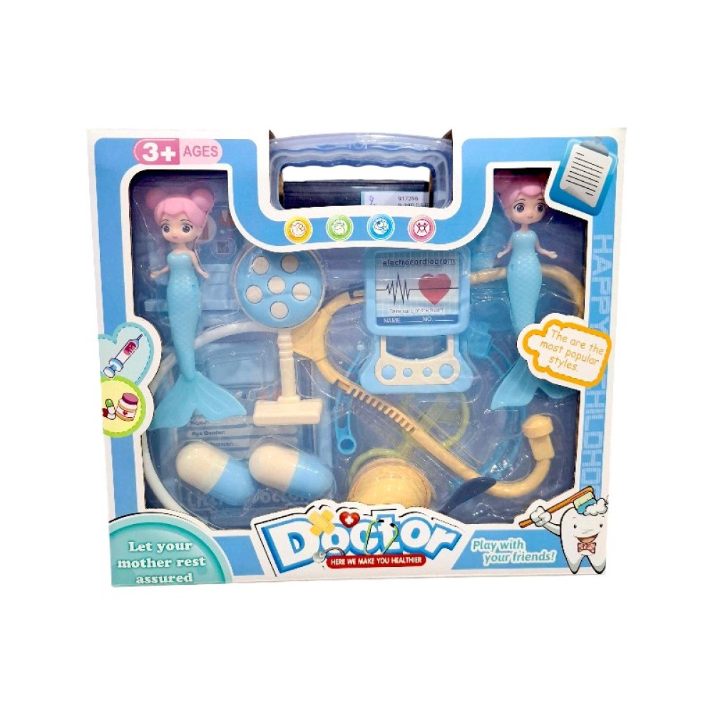 Σετ βαλιτσάκι ιατρικής - 012 - 917298 - Blue