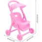 Παιδικό καροτσάκι mini με κούκλα - 0812-152 - 917428