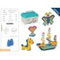 Σετ κατασκευών DIY με τουβλάκια - 320pcs - C2763A-02DIY - 917502
