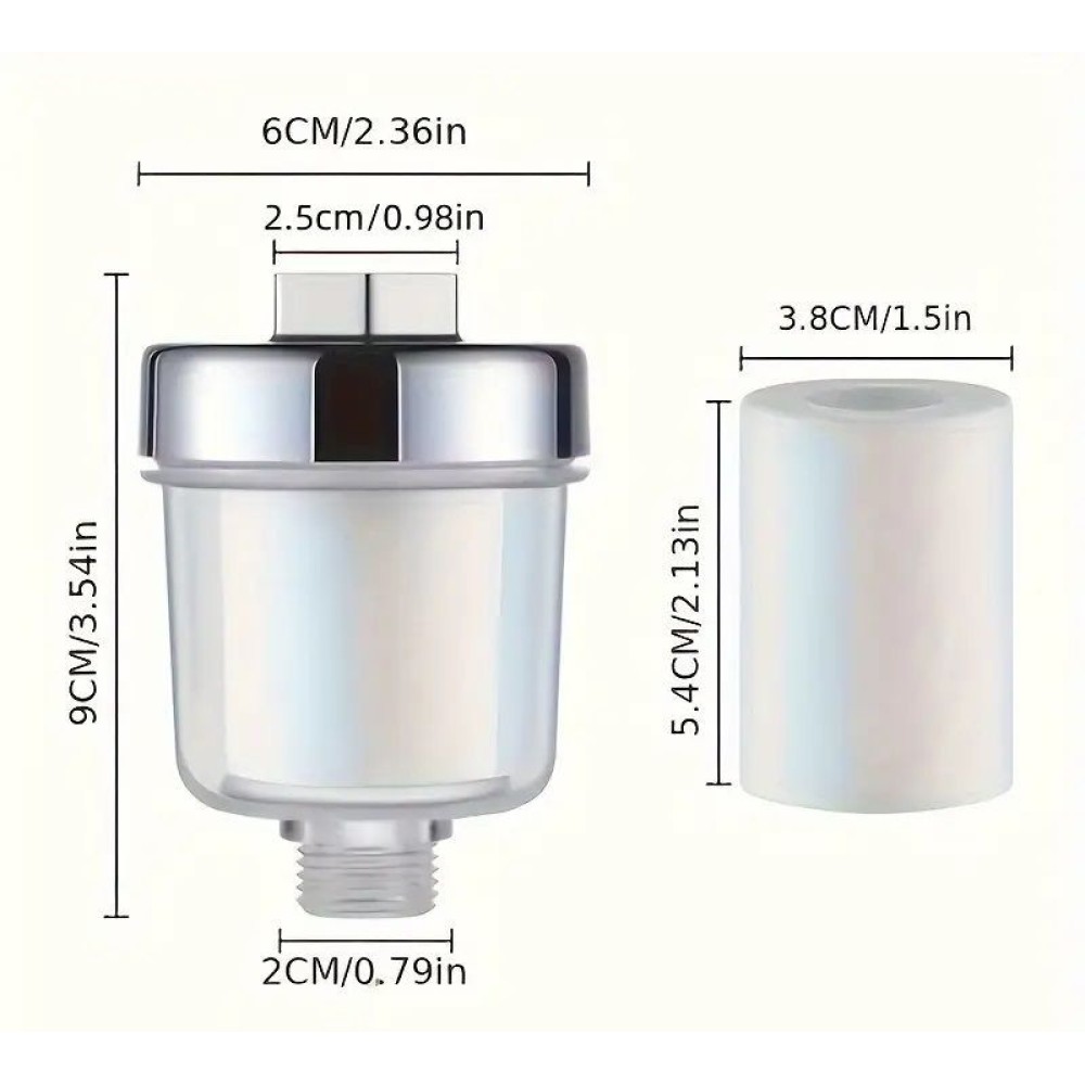 Φίλτρο νερού ντουζιέρας - QZ-01 - 922019