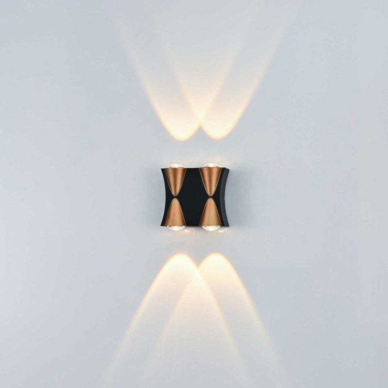 Επιτοίχιο φωτιστικό LED - Απλίκα - Warm White - 1014-4 - 941204