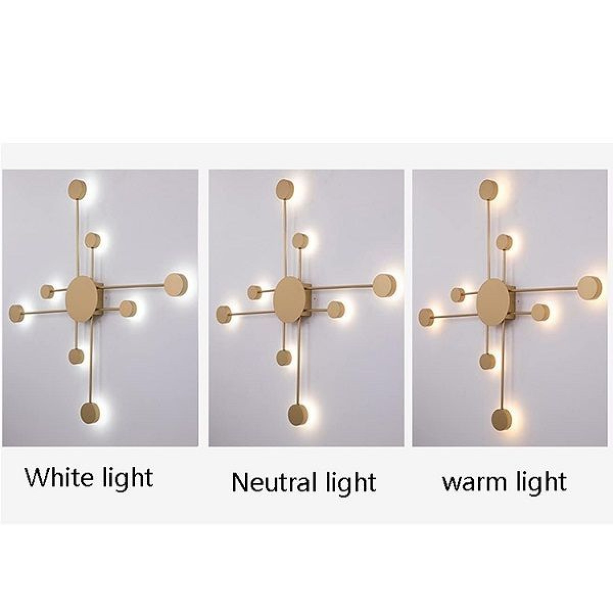 Επιτοίχιο φωτιστικό LED - 8311 - 943215 - Gold