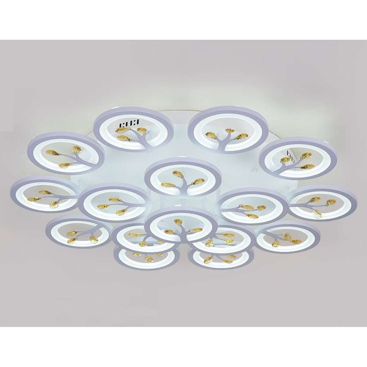Φωτιστικό οροφής LED - Πλαφονιέρα με Dimmer - 5156-15WH - 943734