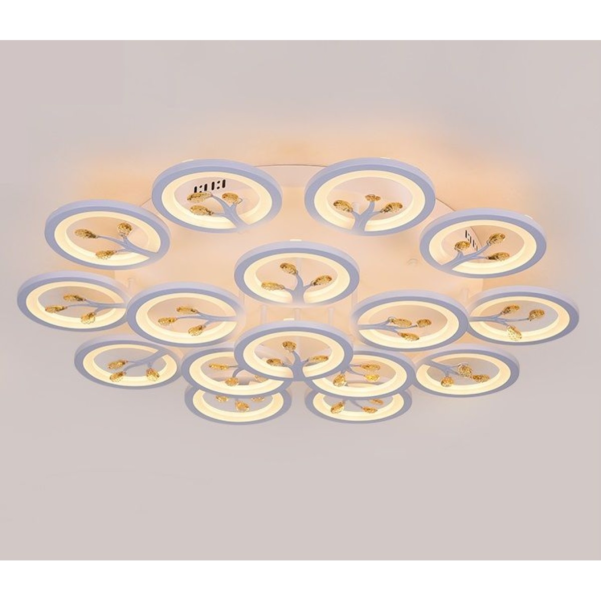 Φωτιστικό οροφής LED - Πλαφονιέρα με Dimmer - 5156-15WH - 943734