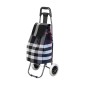 Υφασμάτινο καρότσι λαϊκής - ZZ304-7B - 981287 - Black