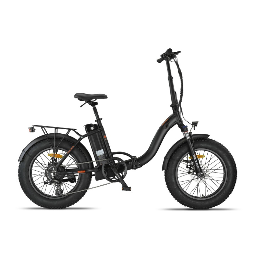Focus-S Fatbike Vouwfiets 20 Inch 42 cm Unisex 8SP Coaster Brake Matte black