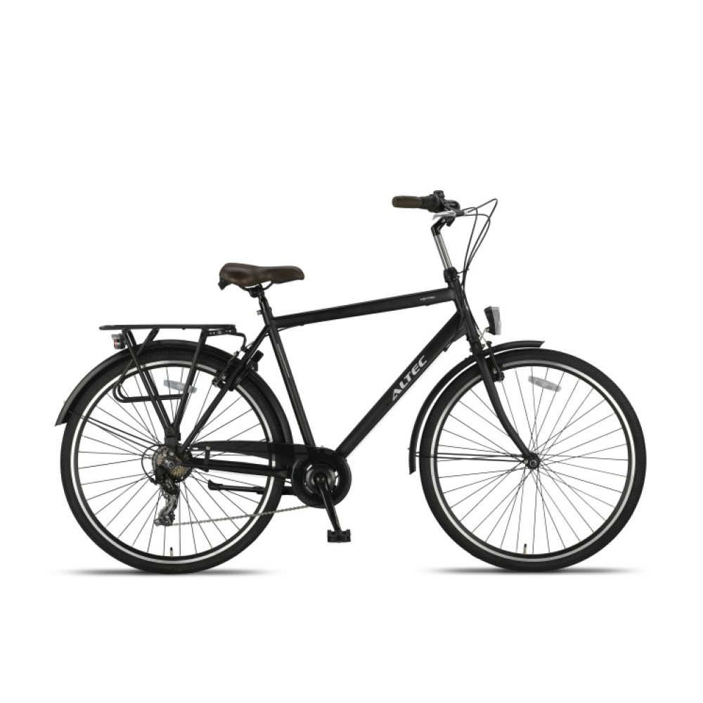 Metro 28 Inch 55 cm Men 7SP Rim Brakes Matte black