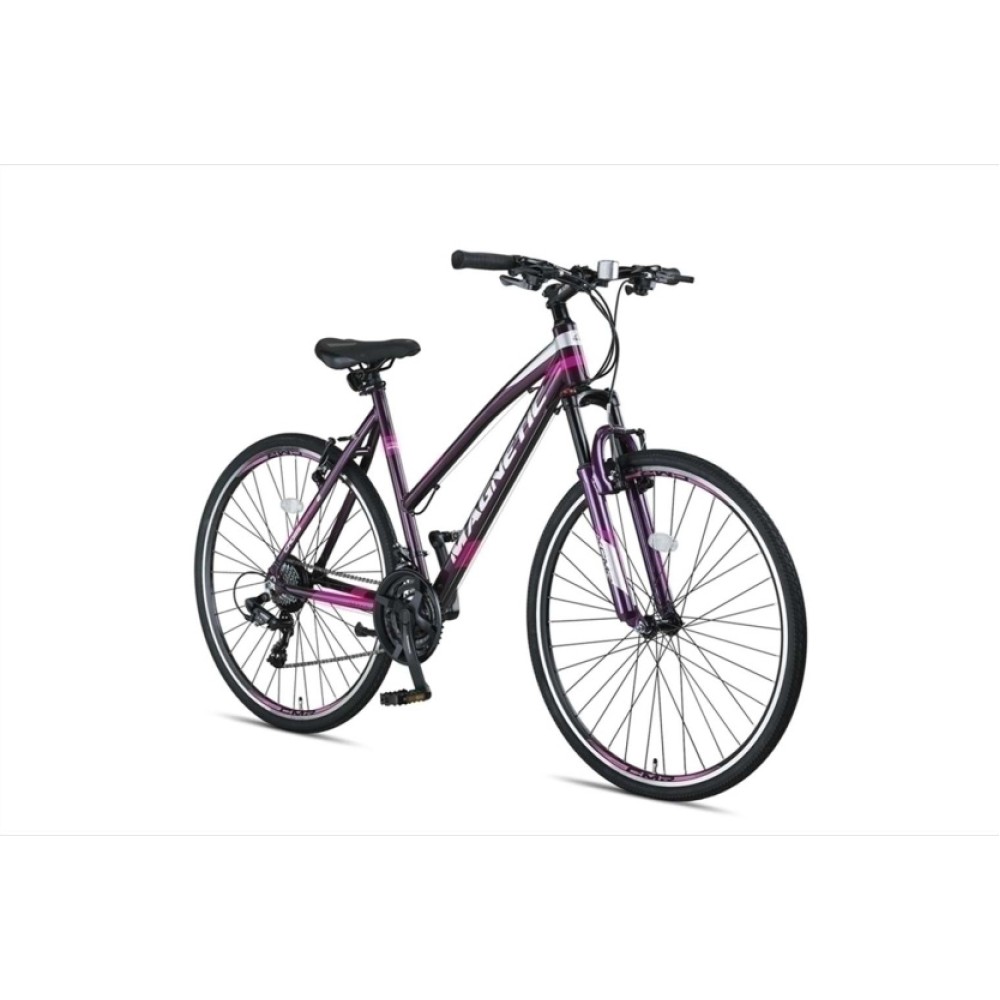 Magnetic 28 Inch 52 cm Women 21SP Rim Brakes Anthracite
