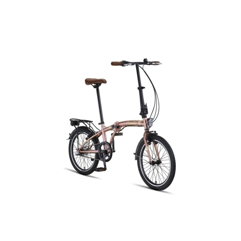 Cunda 20 Inch 27 cm Unisex 3SP Rim Brakes Salmon