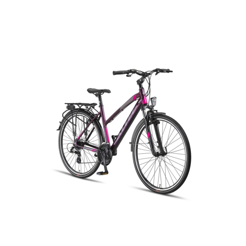 Legarda 28 Inch 49 cm Women 24SP Hydraulic Disc Brake Purple/Pink