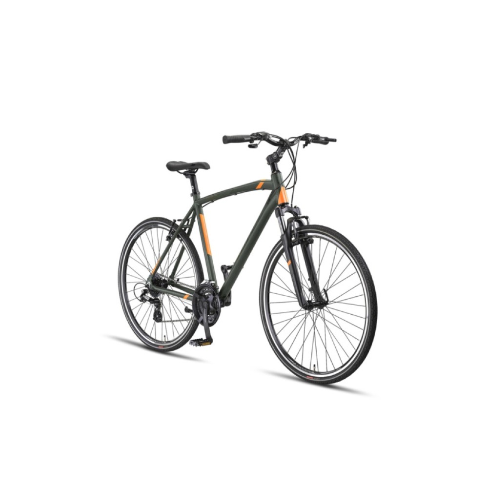 Legarda 28 Inch 56 cm Men 24SP Rim Brakes Khaki