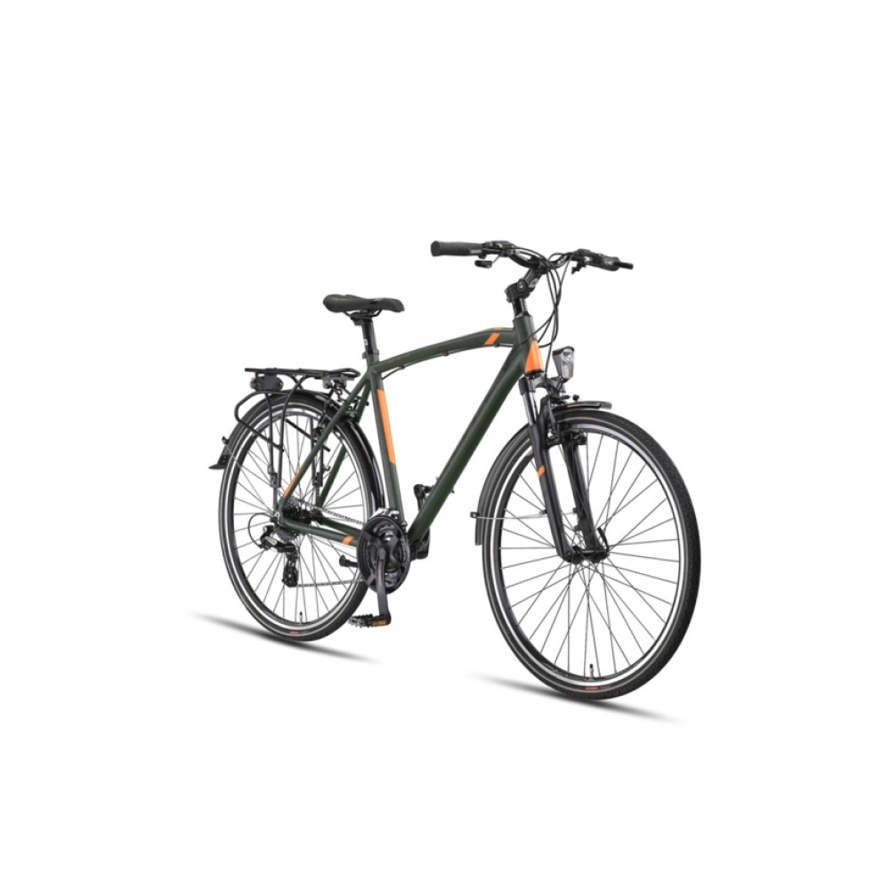 Legarda 28 Inch 56 cm Men 24SP Rim Brakes Khaki