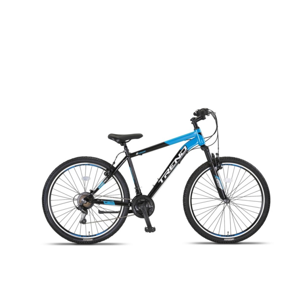 Trend MTB 27.5 Inch 46 cm Junior 21SP Rim Brakes Black/Blue