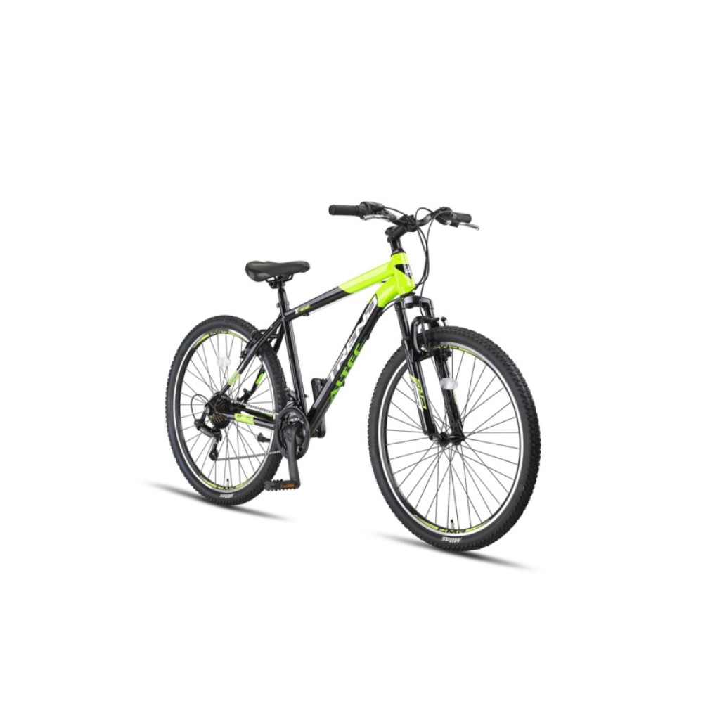 Trend MTB 27.5 Inch 46 cm Junior 21SP Rim Brakes Black/Lime