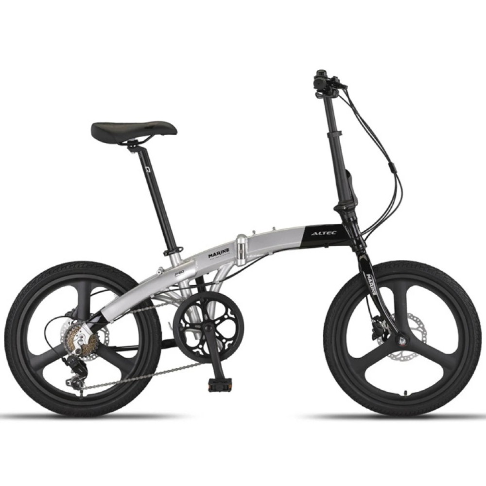 Marine 20 Inch 27 cm Unisex 7SP Hydraulic Disc Brake Silver