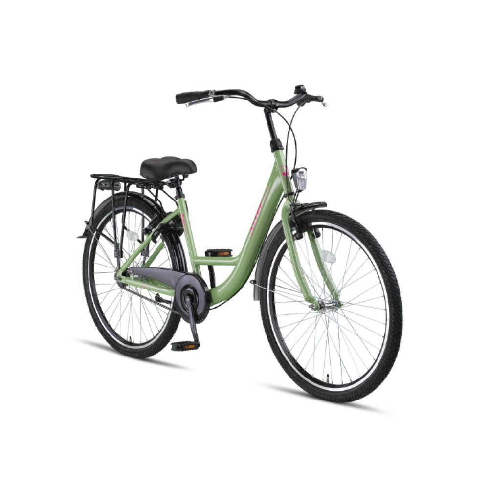 Belle 26 Inch Girls Rim Brakes Light Green