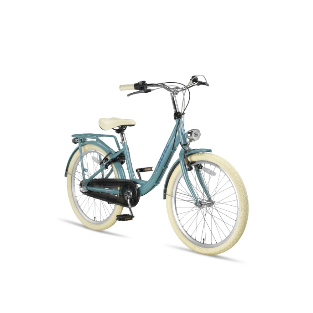 Tuana 24 Inch Girls 3SP Rim Brakes Blue Sky
