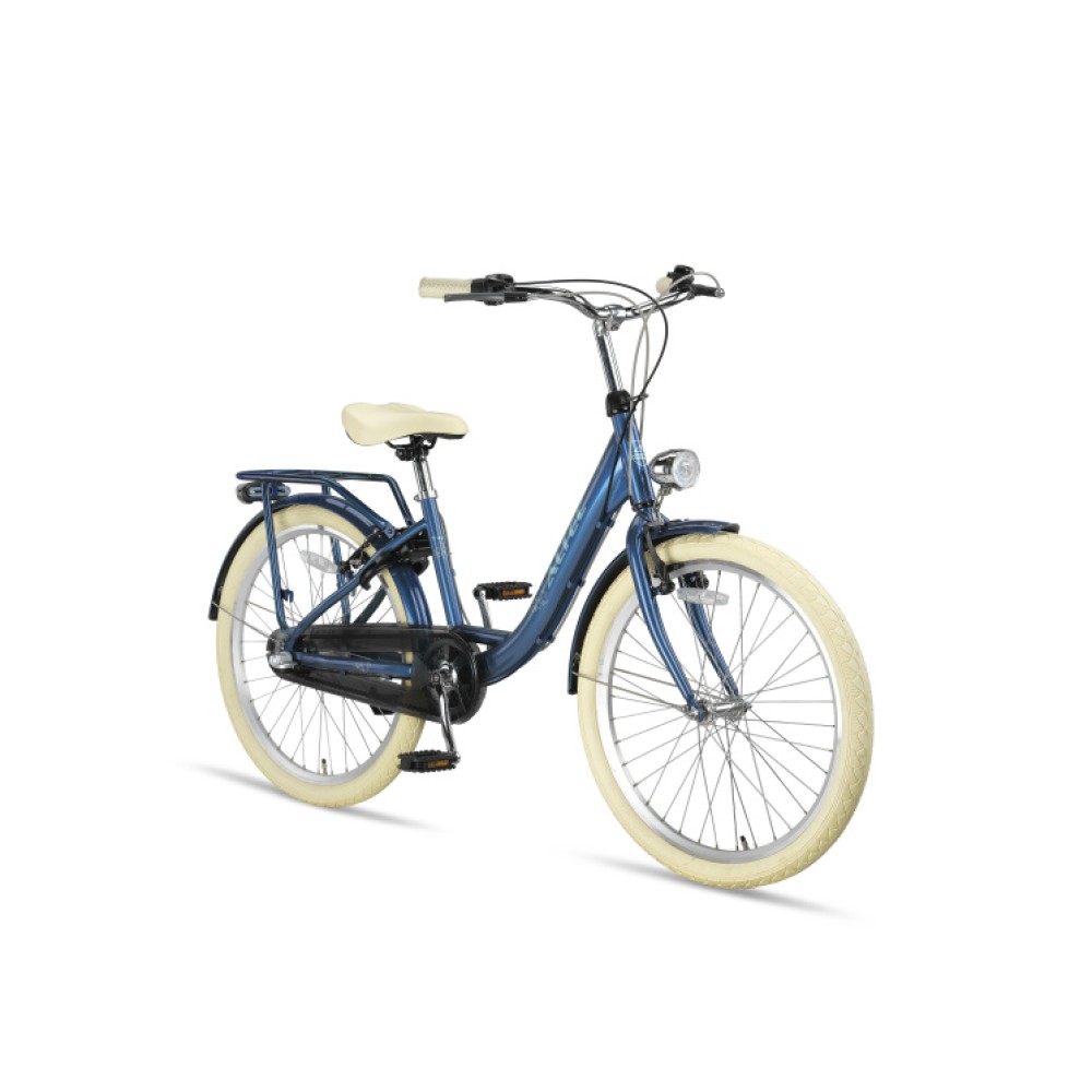 Tuana 24 Inch Girls 3SP Rim Brakes Ocean blue