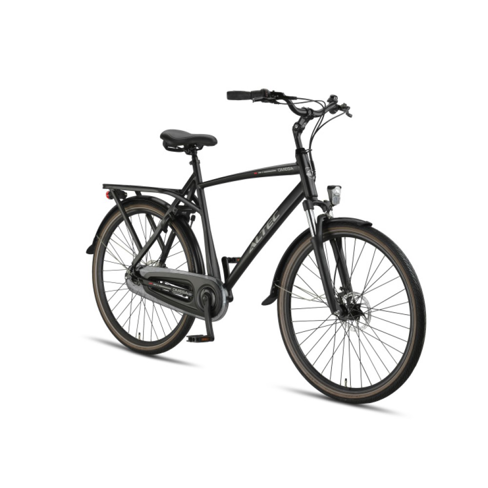 Omega 28 Inch 55 cm Men 7SP Hydraulic Disc Brake Matte black