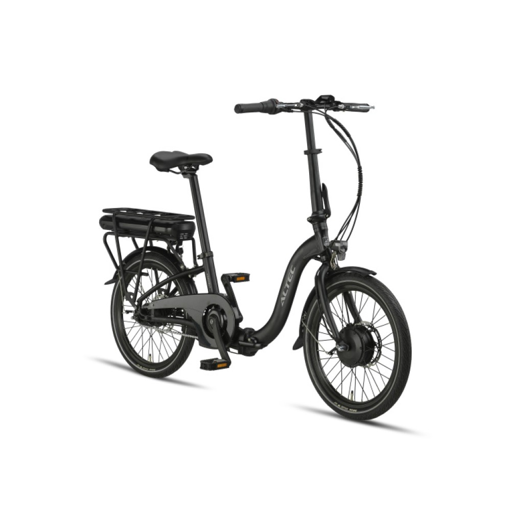 Compact Vouwfiets 20 Inch 39 cm Unisex 7SP Hydraulic Disc Brake Matte black