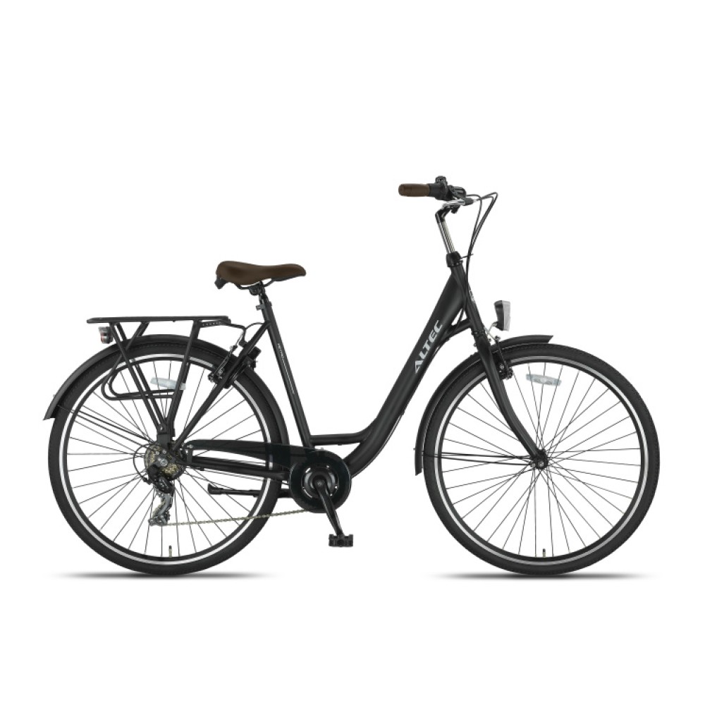 Metro 28 Inch 55 cm Women 7SP Rim Brakes Matte black