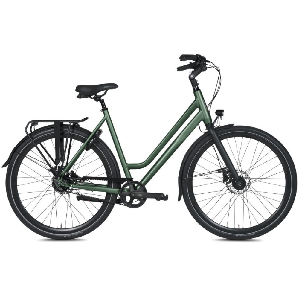 Voyager Belt 28 Inch 47 cm Women 8SP Hydraulic Disc Brake Dark Green