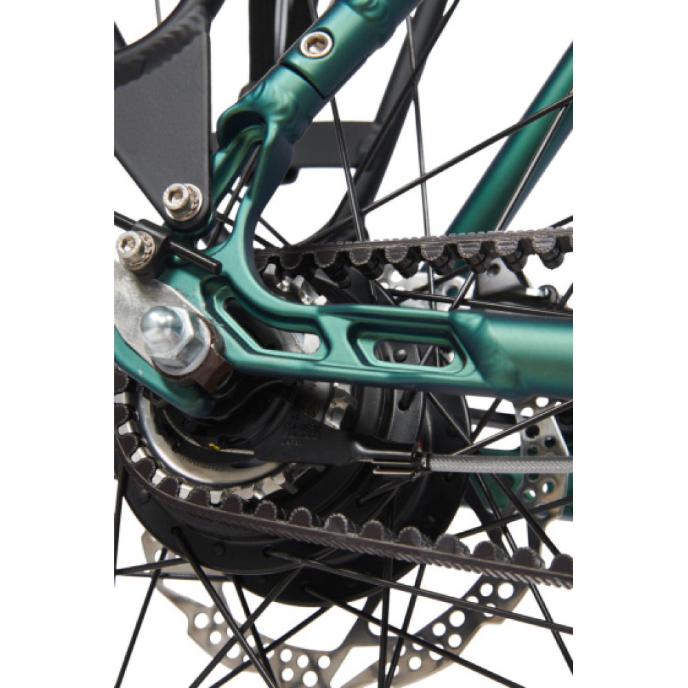 Voyager Belt 28 Inch 59 cm Men 8SP Hydraulic Disc Brake Black