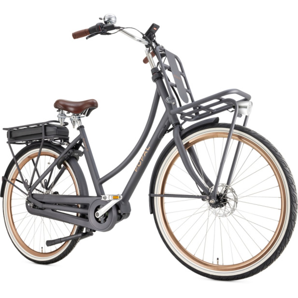 Daily Dutch Prestige-E 28 Inch 47 cm Women 7SP Hydraulic Disc Brake Petrol Blue