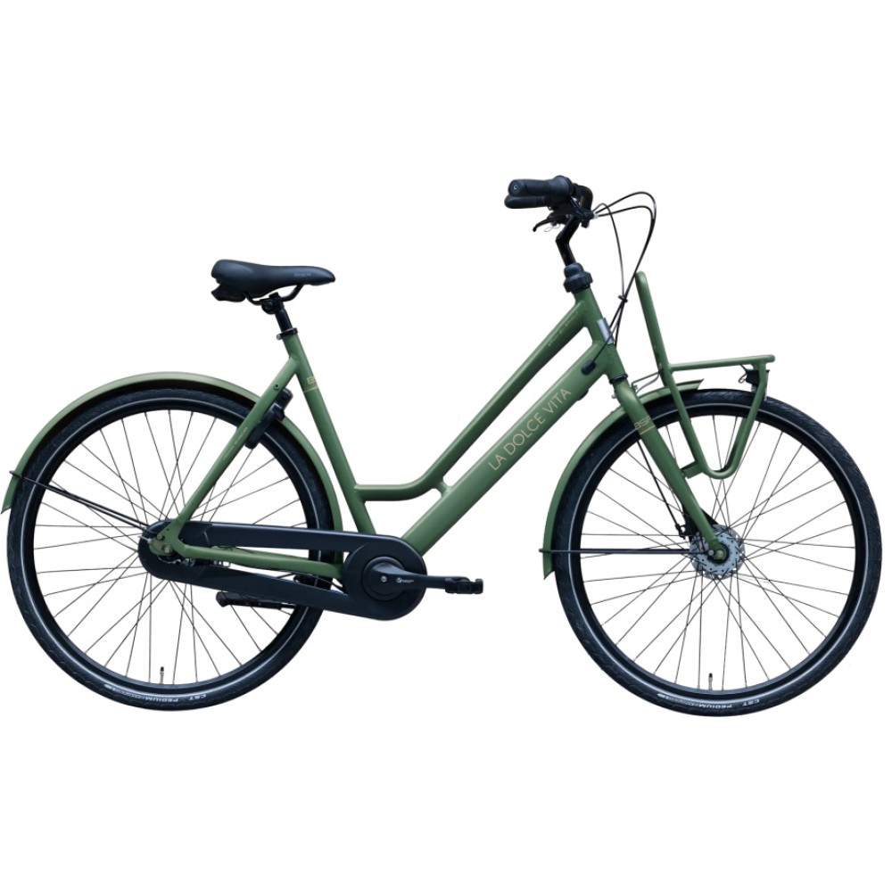 La Dolce Vita Special 28 Inch 57 cm Women 7SP Roller brakes Dark Green