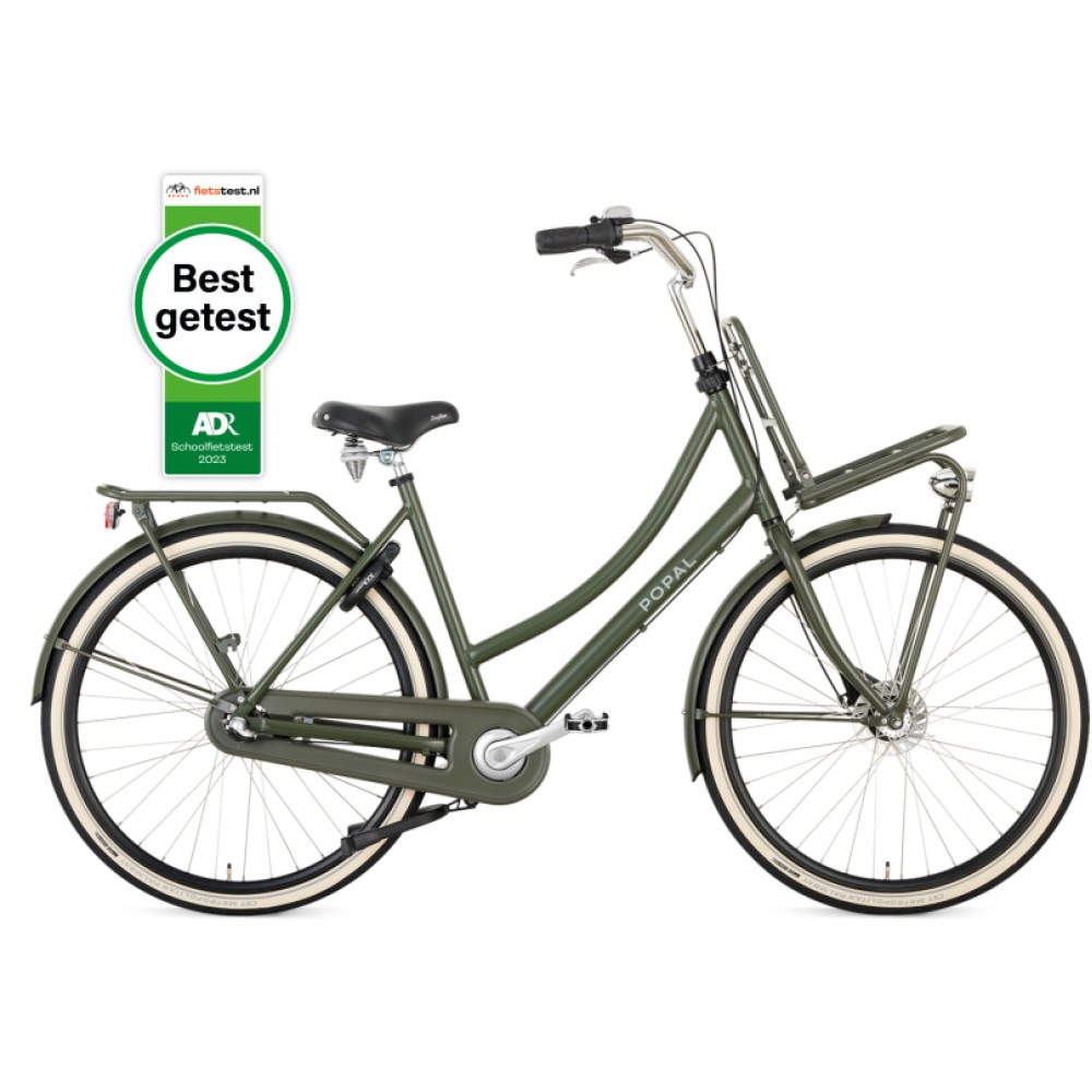Daily Dutch Prestige 28 Inch 59 cm Women 3SP Coaster Brake Army Green