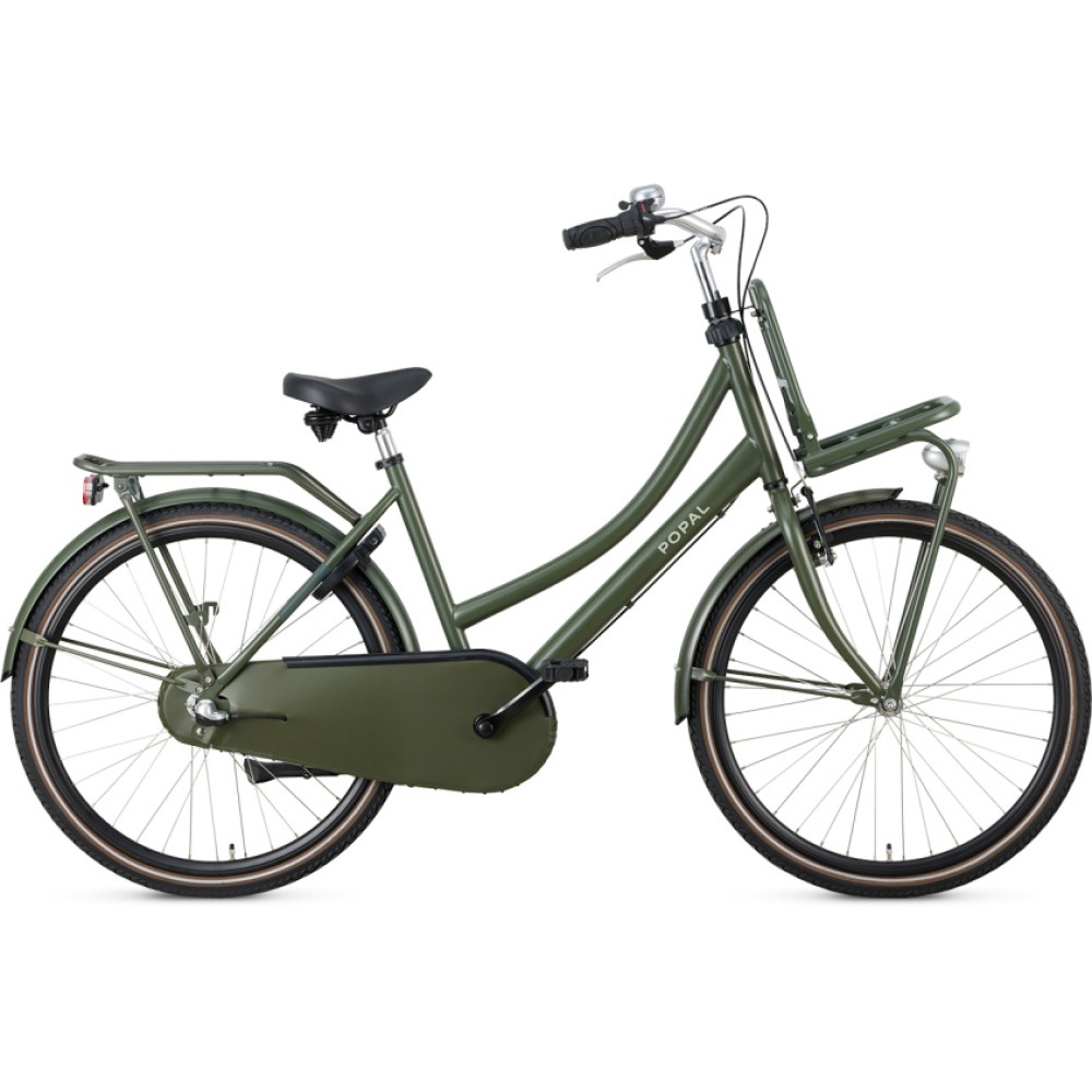 Daily Dutch Basic+ 26 Inch 45,5 cm Girls 3SP Coaster Brake Army Green