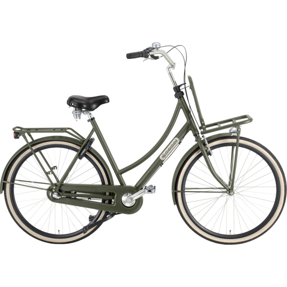 Daily Dutch Prestige 28 Inch 50 cm Women 3SP Coaster Brake Army Green