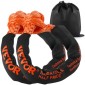 VEVOR Soft Shackle Synthetic Recovery Rope 2PCS 1,3x56 cm 20 Ton Break Strength