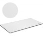 Επιτραπέζιο επιτραπέζιο VEVOR, 55" x 28" x 1", χωρητικότητα φόρτωσης 220,5 lbs, Universal One Piece Particle Board Desktop για ρυθμιζόμενο ύψος ηλεκτρικό πλαίσιο γραφείου, ορθογώνιος πάγκος για γραφείο σπιτιού και γραφείου