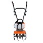 VEVOR Tiller Cultivator Gas Powered, 43CC 2-stroke Garden Cultivator, Tiller με 4 ρυθμιζόμενα μπροστινά δόντια από χάλυβα για καλλιέργεια γκαζόν, κήπου και εδάφους