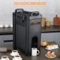 VEVOR Insulated Beverage Dispenser, 18,9 L, Food-grade LDPE Beverage Server, Thermal Drink Dispenser Cooler with PU Layer 2,2 Stage Baucet Handle, for Restaurant Drink Shop